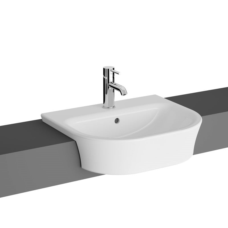 Lucia Counter Top Semi Recessed Basin - Multi Size