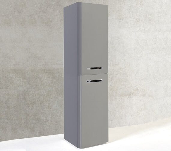 Olsa Wall Mounted Side Unit - Slate Grey