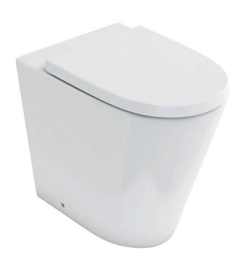 Venice Rimless Back To Wall Wc Toilet With Soft Close Seat