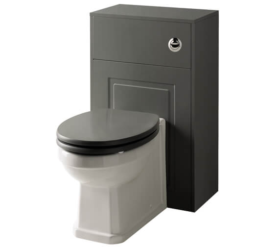 Siena Wc Toilet & Unit 500mm - Matt Grey