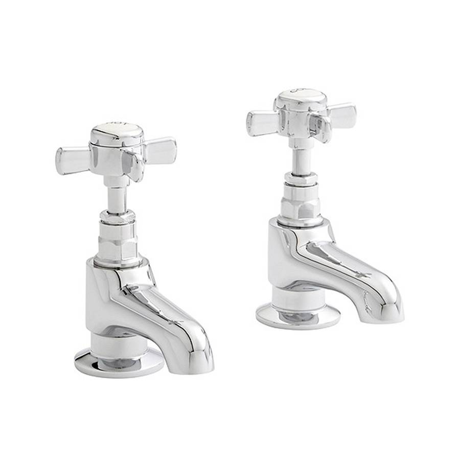 Charm Basin / Bath Tap Set - Chrome