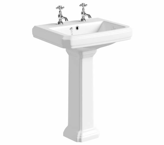 Chester Traditional Basin & Pedestal - 600mm