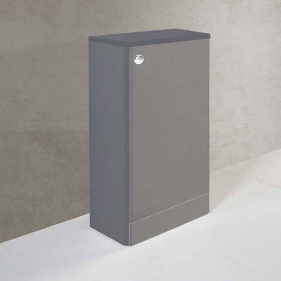 Olsa Wc Toilet Unit Slate Grey - 500mm