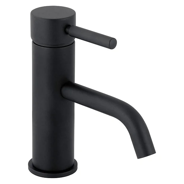 Veto Mono Basin Mixer Tap - Black