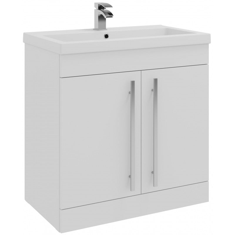 Milan Floor Standing 2 Door Unit & Basin - 800mm