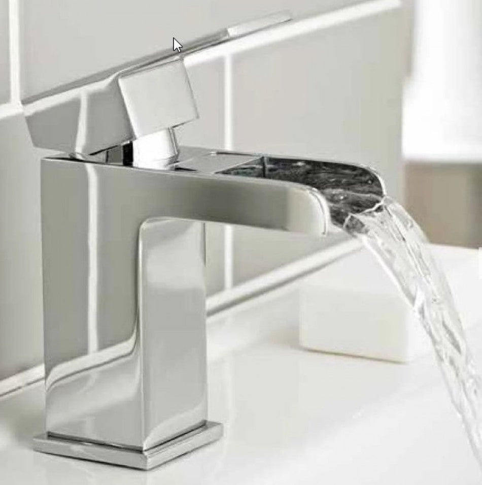 Niagra Mini Mono Basin Mixer Tap With Click Waste - Chrome