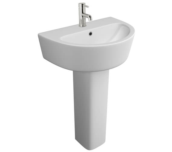 Noa Round Basin & Pedestal - 550mm