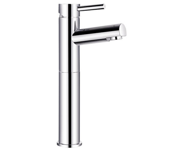 Pearl Hi-Rise Basin Mixer Tap - Chrome