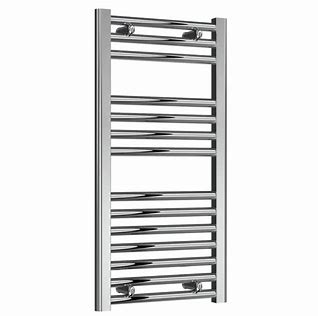 Milan Chrome Heated Towel Rail 800 x 490