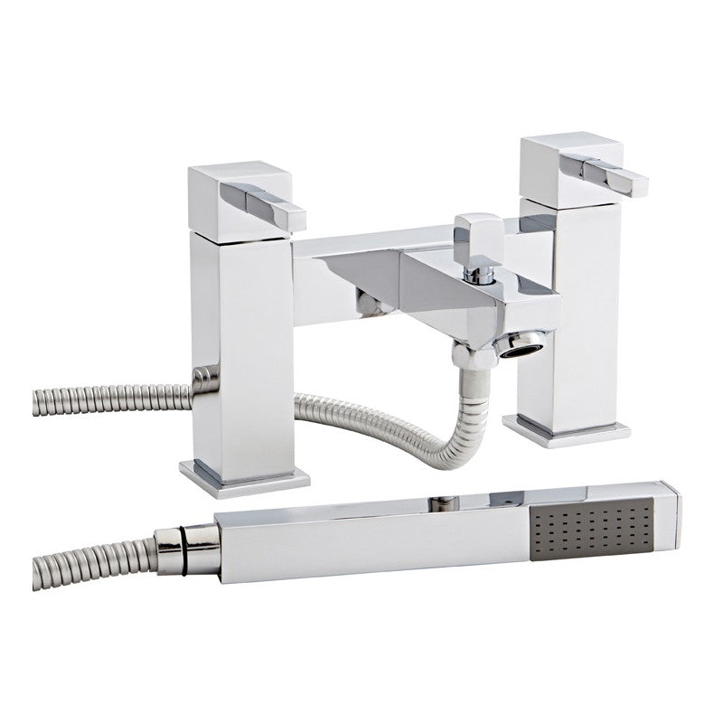 Pure Shower Bath Filler Mixer Tap - Chrome