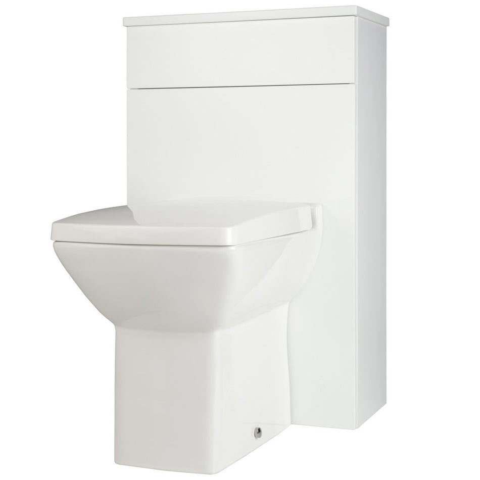 Royal Vanity Toilet Unit - White Gloss