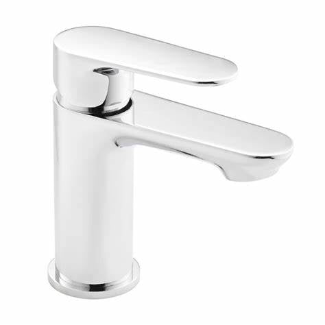 Ruby Mono Basin Mixer Tap & Click Waste - Chrome