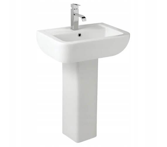 Series 600 Full Pedestal Basin - 550mm