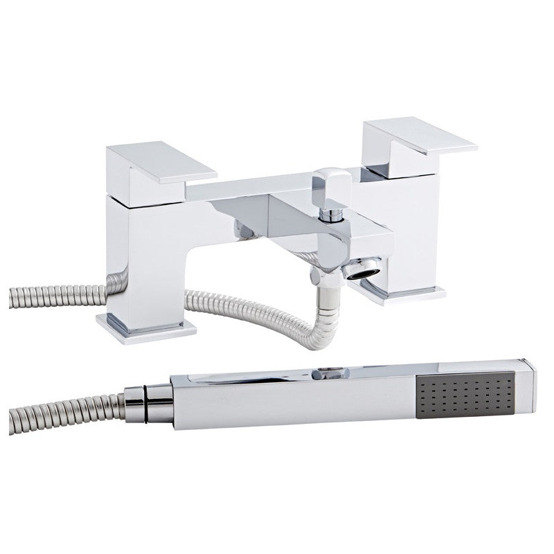 Trento Mono Shower Bath Mixer Tap - Chrome