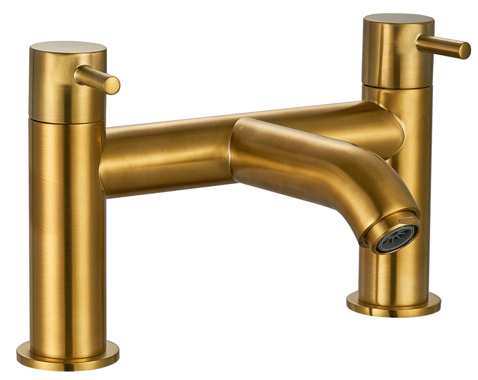 Veto Bath Mixer Tap - Brass