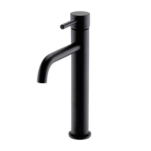 Veto Mono Hi-Rise Basin Mixer Tap - Black