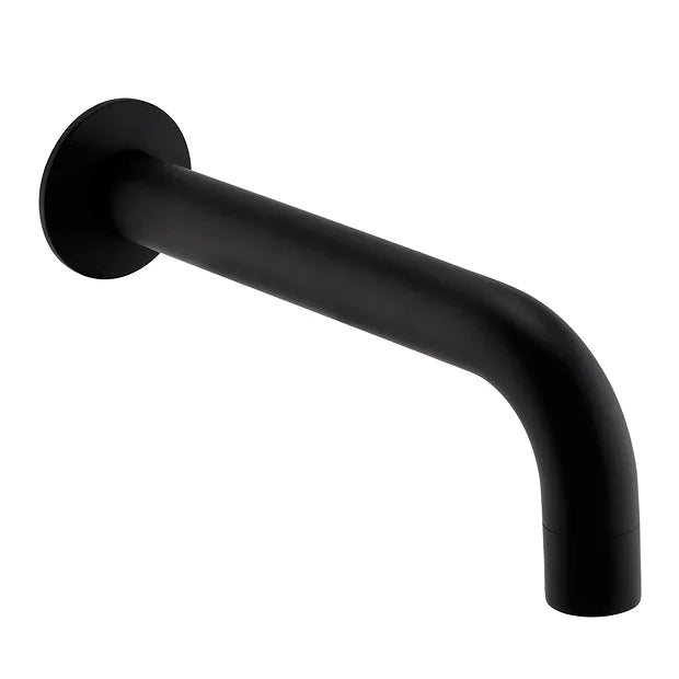 Veto Wall Mounted Bath Spout - Black