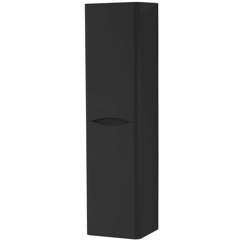 Arezzo Wall Mounted Side Unit - Matt Graphite