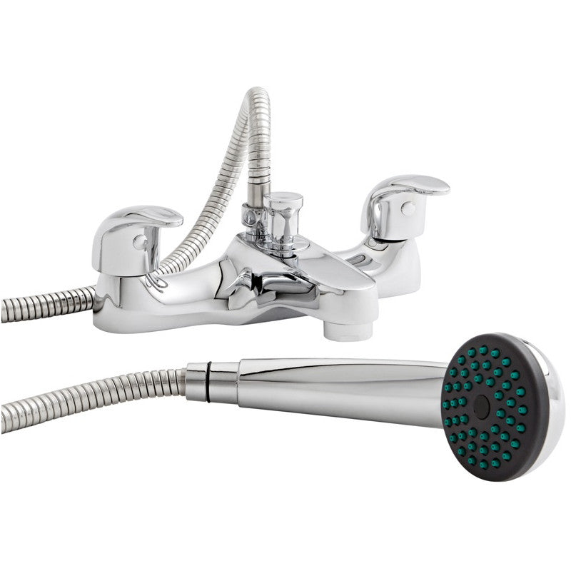 Wave Shower Bath Mixer Tap - Chrome