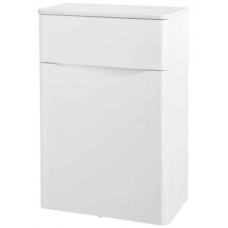 Arezzo Wc Toilet Unit 500mm - White Gloss