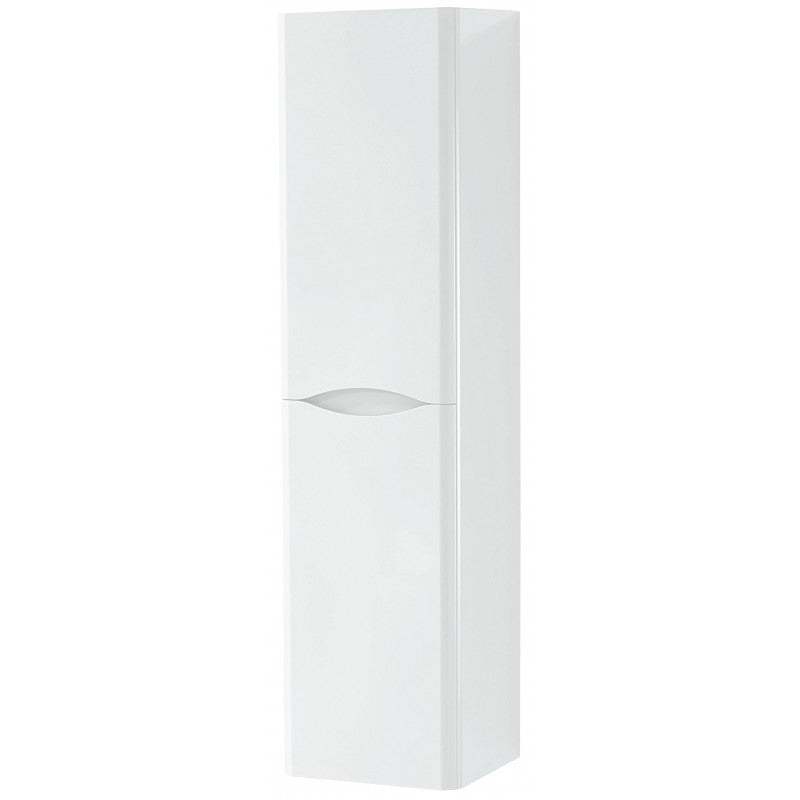 Arezzo Wall Mounted Side Unit - White Gloss